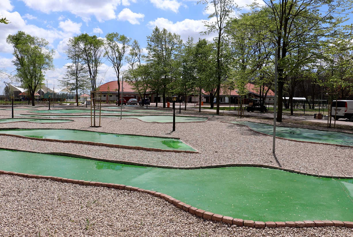 Minigolf pálya és Szabadtéri sakk